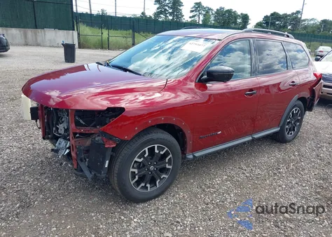 2020 Nissan Pathfinder Sl 4Wd z USA, uszkodzony, nr VIN 5N1DR2CM7LC626306